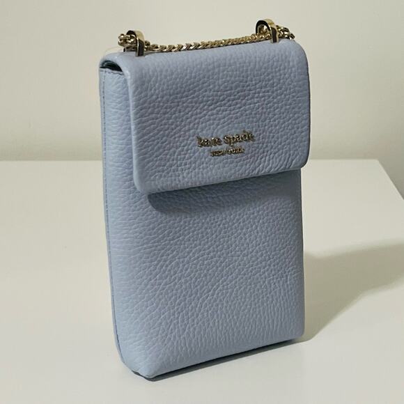 Kate Spade New York | Roulette North South Crossbody in Pale Hydrangea - Picture 5 of 14